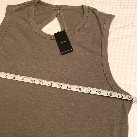🆕JOE’S JEANS Luna Keyhole Back Olive Tank S M L - Picture 8 of 11